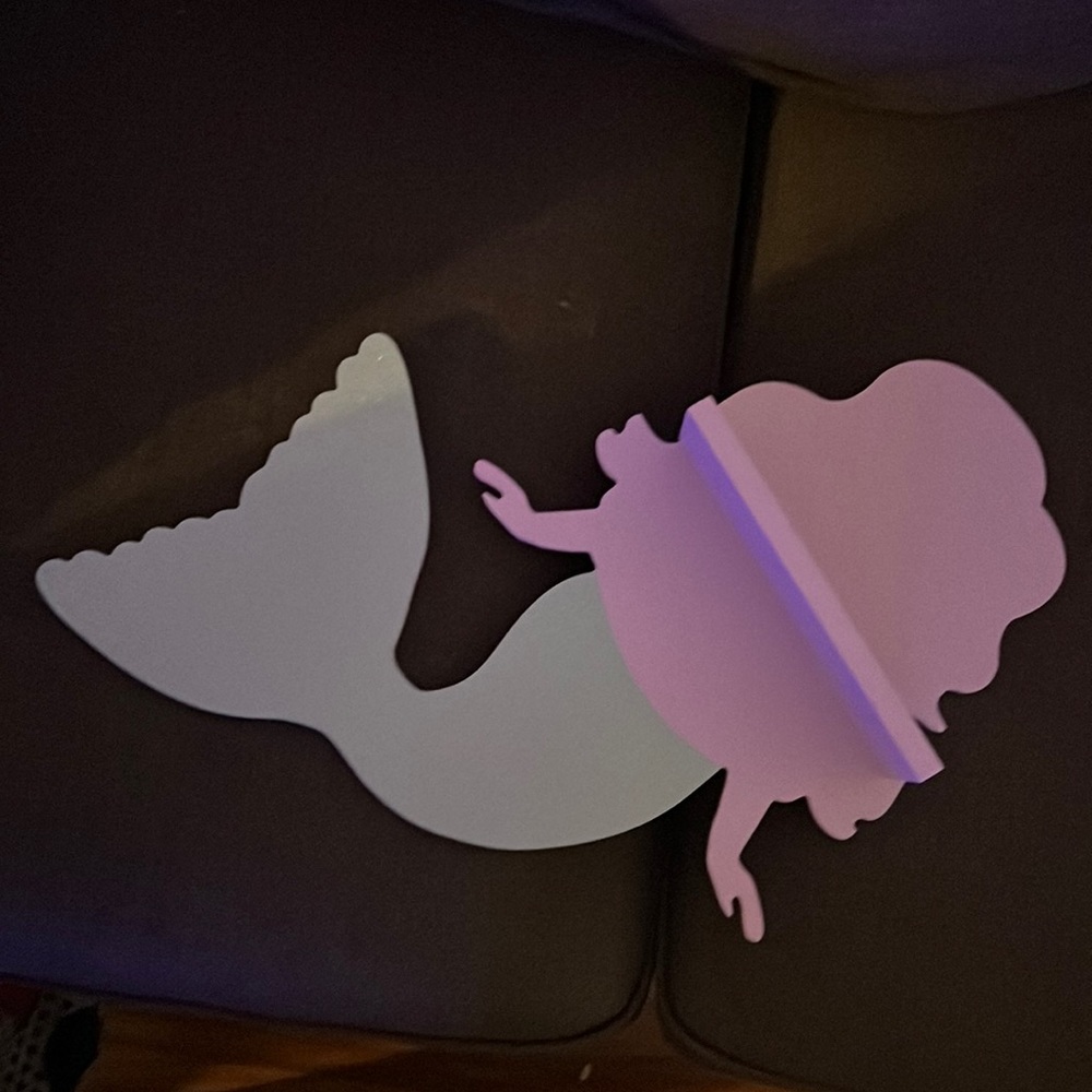 Mermaid shelf